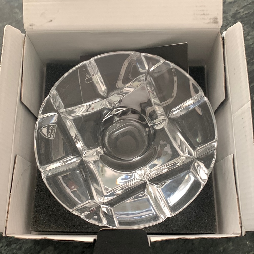 Orrefors Fashion NY Madison Crystal Votive
